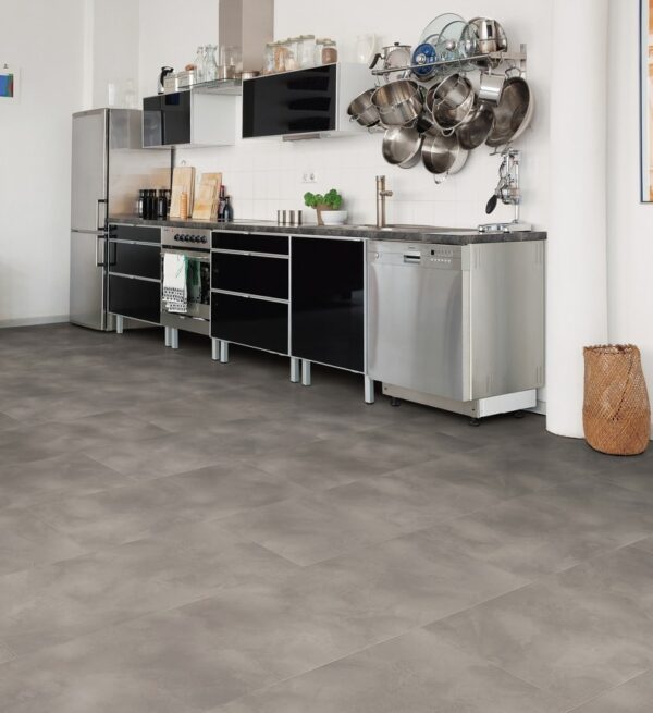 Viser gulvstruktur og farve