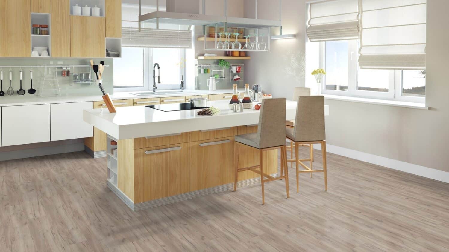 A06 Dureco Eg Nordisk Beige. Planke knaster