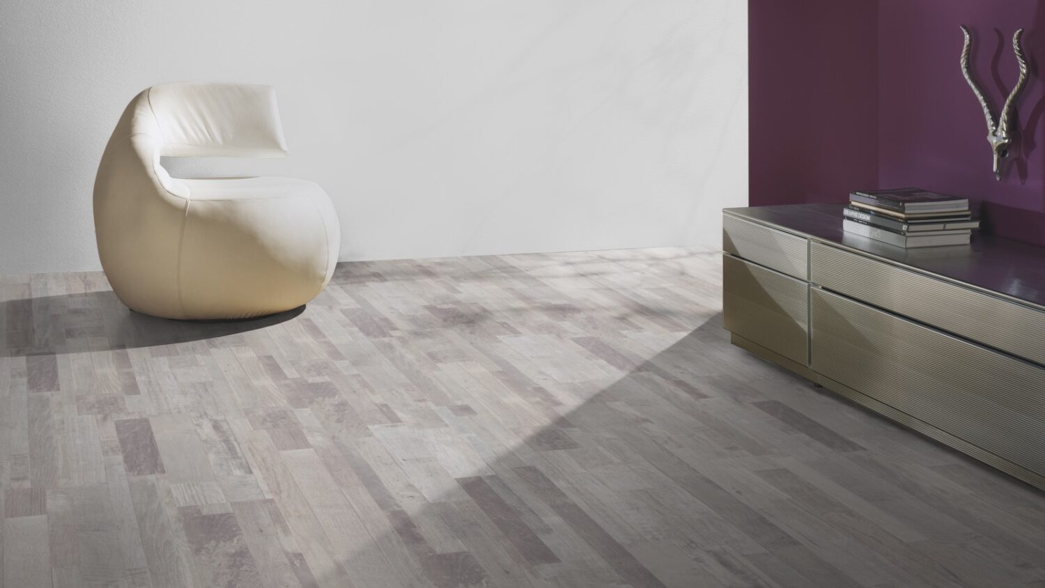 F15 Eg Mix Kontrastbeige 3 stav planke