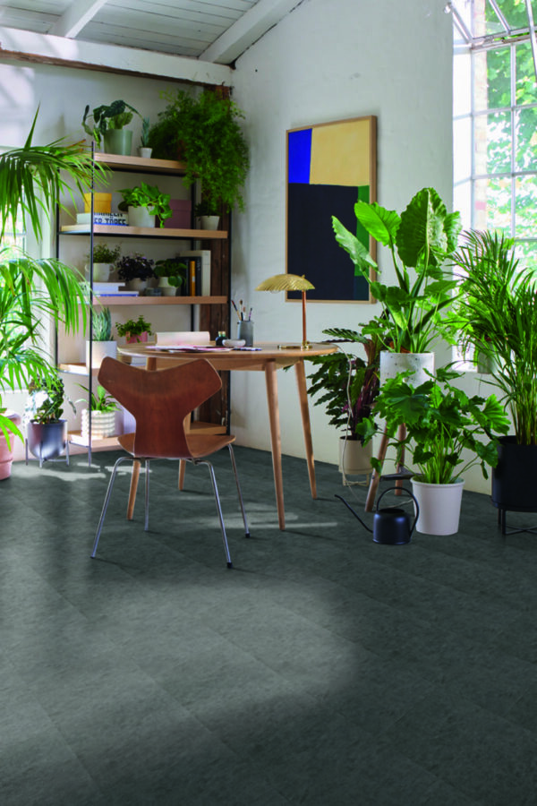 Laminatgulv XL Flise Beton Mørk