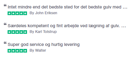 Trustpilot udtalelse